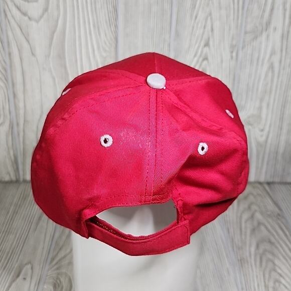 Ohio State OSU Buckeyes Adjustable Unisex Hat Red & Grey - Picture 4 of 7